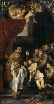  Peter Oil Painting - The Last Communion of St Francis Baroque Peter Paul Rubens